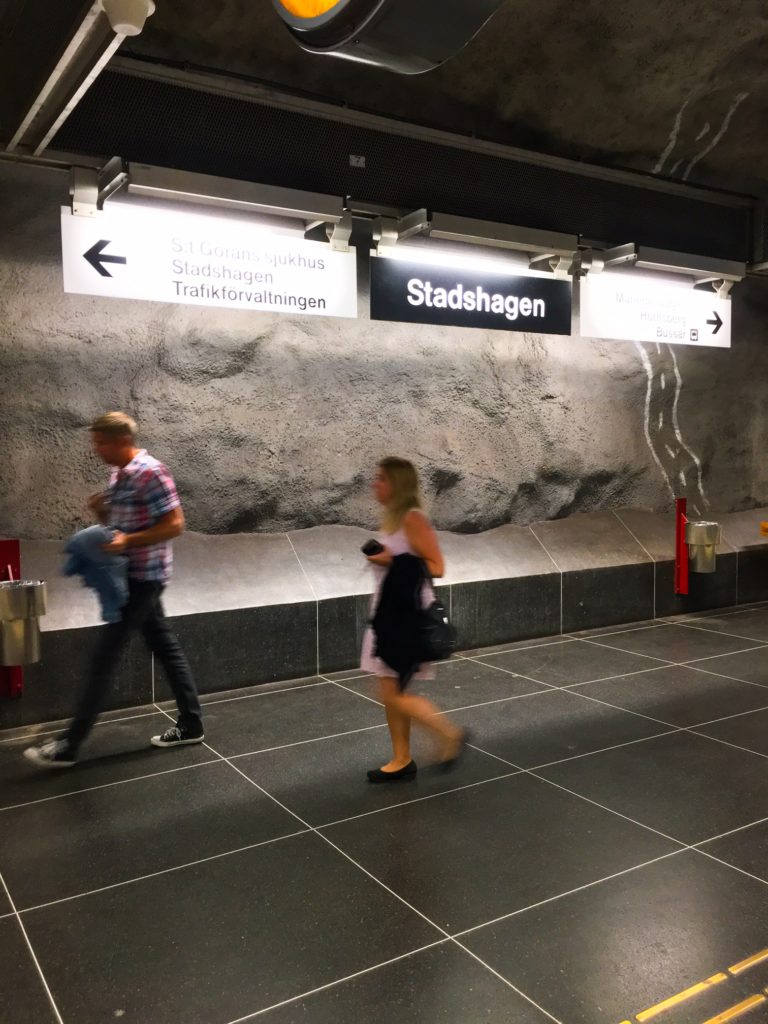 Stockholm Metro ( ストックホルムメトロ ) Stadshagen metro station