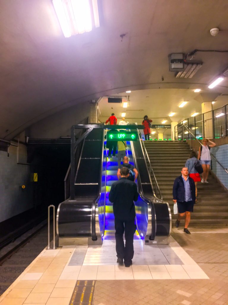 Stockholm Metro ( ストックホルムメトロ ) Odenplan metro station