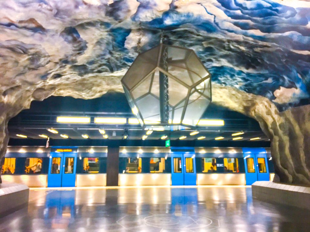 Stockholm Metro ( ストックホルムメトロ ) Tekniska högskolan metro station