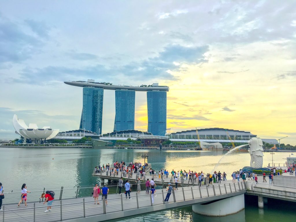 201802 Singapore ( シンガポール ) 🇸🇬 -1: マーライオン を見る-