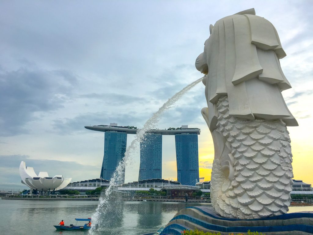 201802 Singapore ( シンガポール ) 🇸🇬 -1: マーライオン を見る-